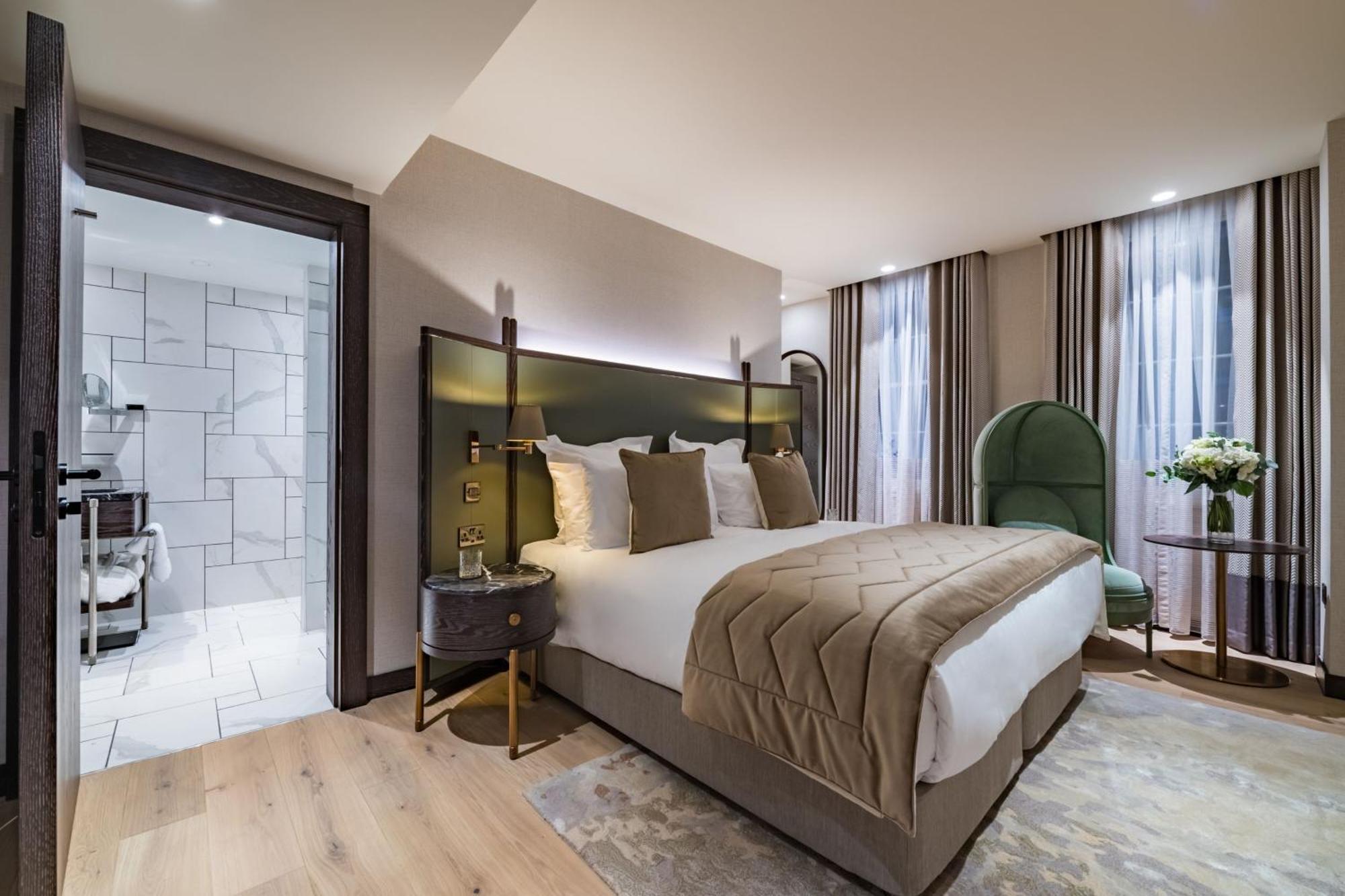 Stock Exchange Hotel, Manchester, Autograph Collection Eksteriør billede A bedroom at the hotel